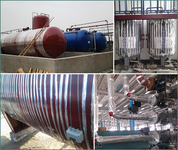 電伴熱管道保溫解決儲罐凍結(jié)難題(圖2) 電伴熱管道保溫解決儲罐凍結(jié)難題(圖2)