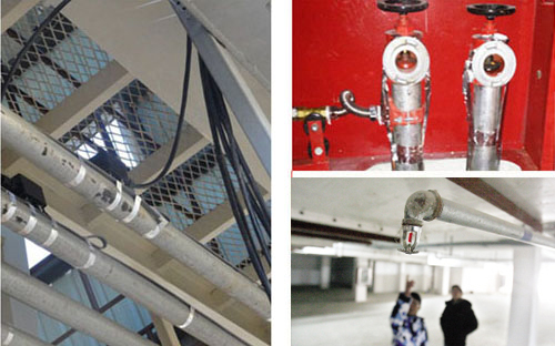 地下車庫(kù)噴淋系統(tǒng)采用電伴熱管道保溫較合適(圖1) 地下車庫(kù)噴淋系統(tǒng)采用電伴熱管道保溫較合適(圖1)